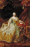 Portrait of Maria Theresia of Austria, MEYTENS, Martin van